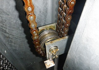 チェーンホイール・交換前