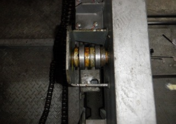 チェーンホイール・交換前