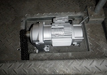 横行モーター・交換後