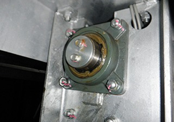 フランジユニット・交換前