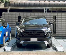 最大限広がったワイドパレット