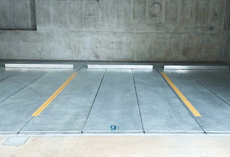 溶融亜鉛メッキ仕上げ